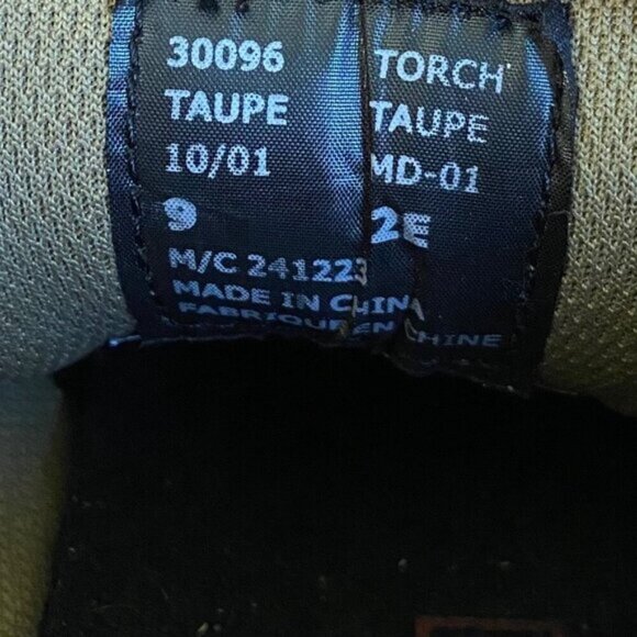 JB Goodhue Mens Hiking Shoes Size 8.5 Brown Black Suede Mesh size 9 ortopedic - Picture 9 of 13